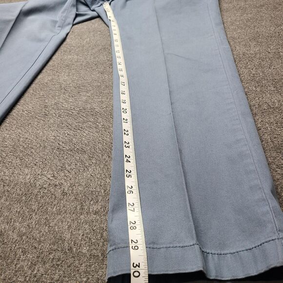 Tommy Hilfiger Pants Mens 36x30 Blue Custom Fit Chino Straight Leg Cotton Casual - Picture 2 of 10